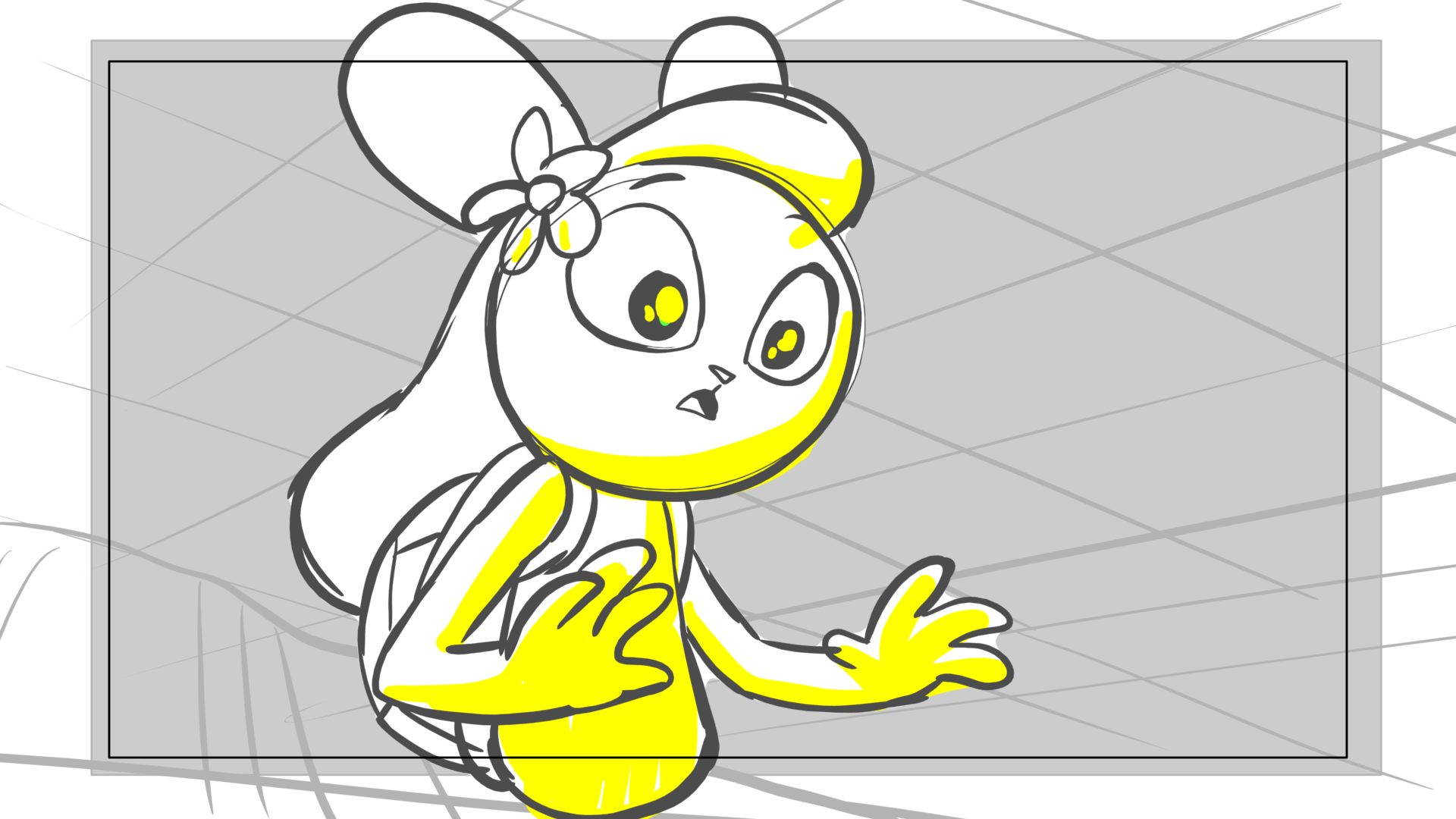 Venom Wars — Escena 22, panel 1, storyboard by Melissa Ballesteros